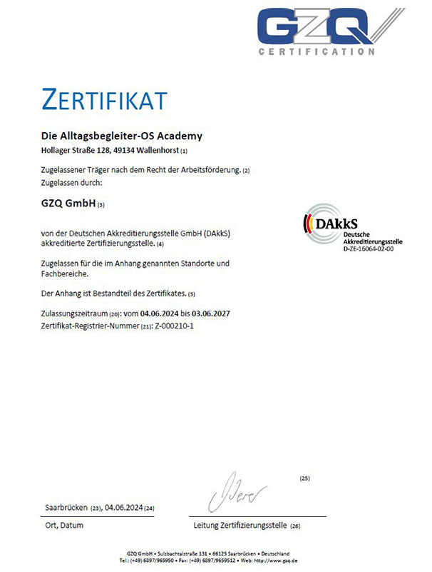 GZQ – Zertifikat Trägerzulassung_2